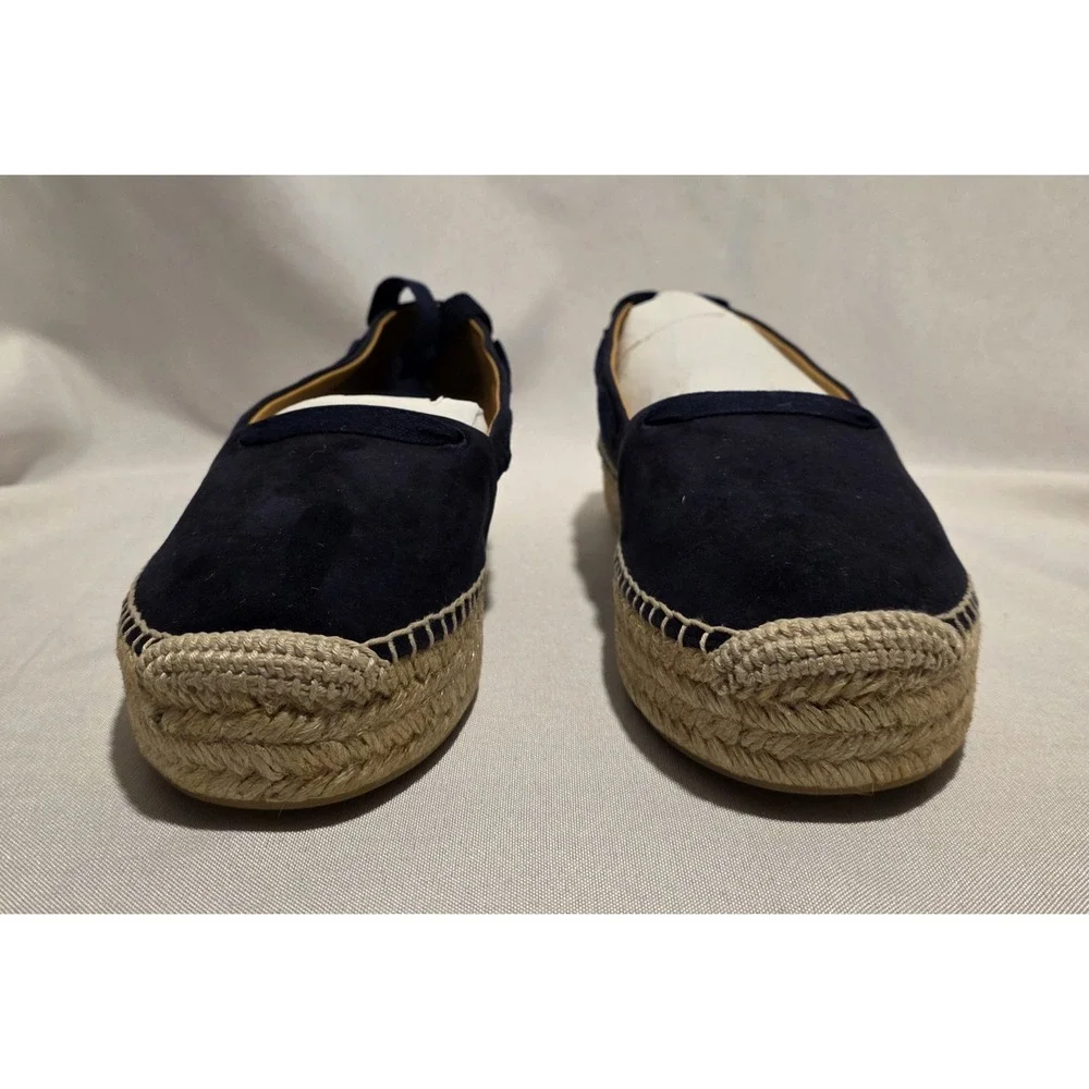 Ralph Lauren Purple Label 800876132002 Women's Blue Suede Espadrille.‎ Size 6.5